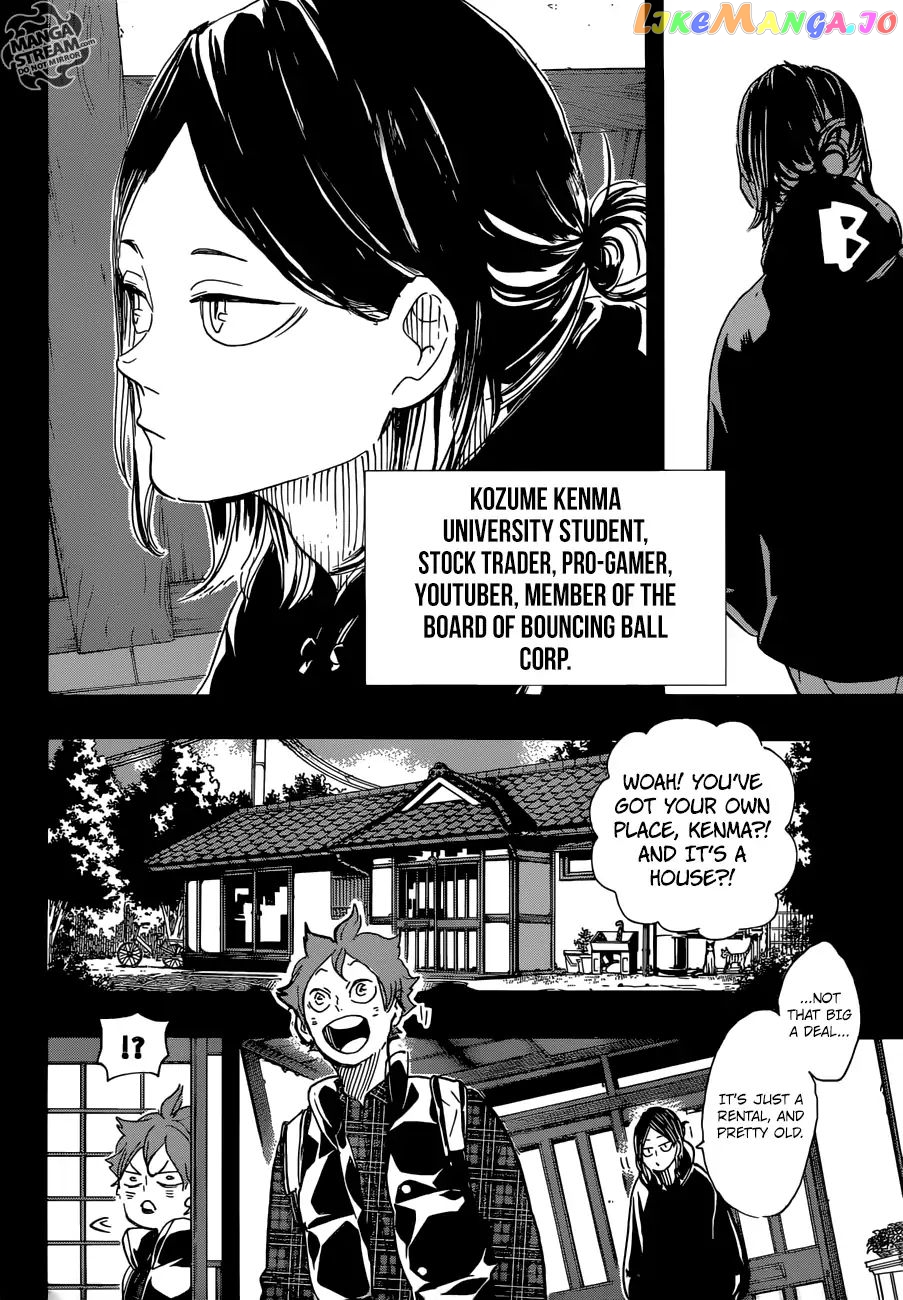 Haikyuu!!, Chapter 375 image 05